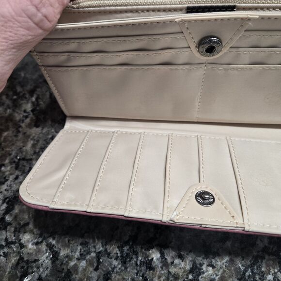 Kim Rogers® Slim Clutch Wallet 16BK-SANDSTONE PLUM - Picture 8 of 11